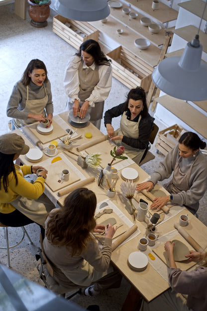 Cours de modelage à la main